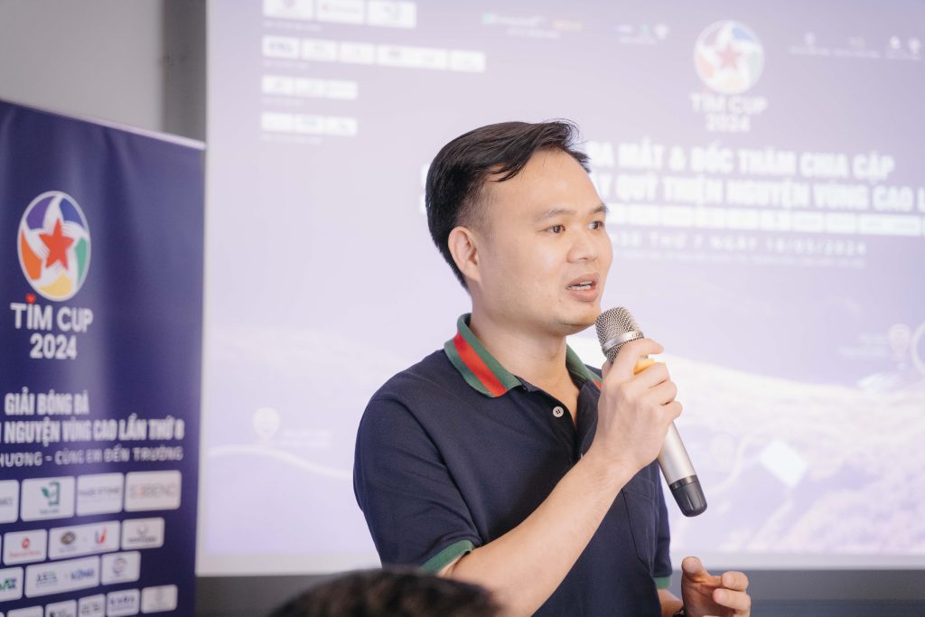 HỌP BÁO GIẢI BÓNG ĐÁ GÂY QUỸ THIỆN NGUYỆN VÙNG CAO – TIM CUP 2024 3 Thiết kế thi công sân vườn trọn gói tại hà nội