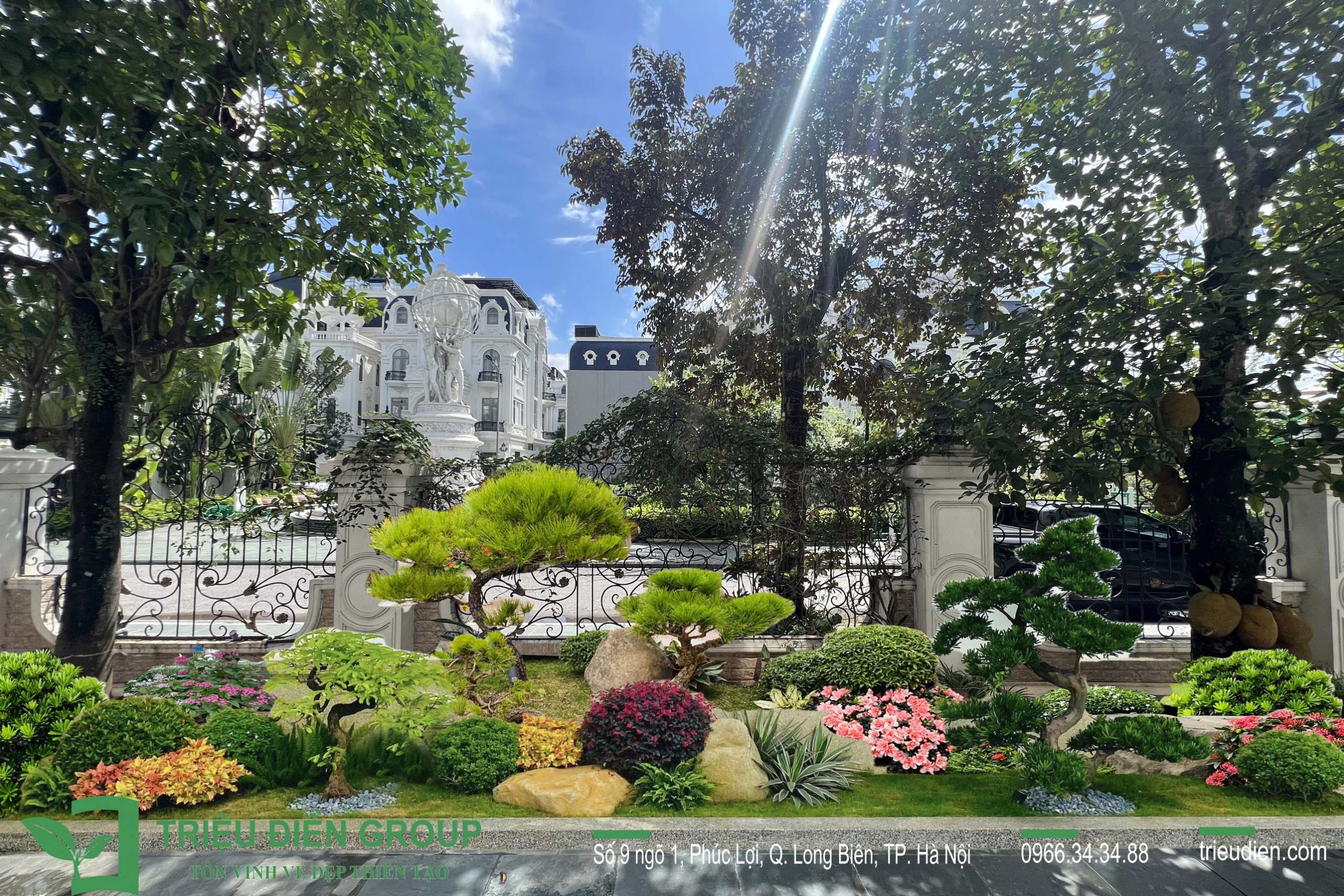 Thiết kế thi công sân vườn trọn gói tại hà nội