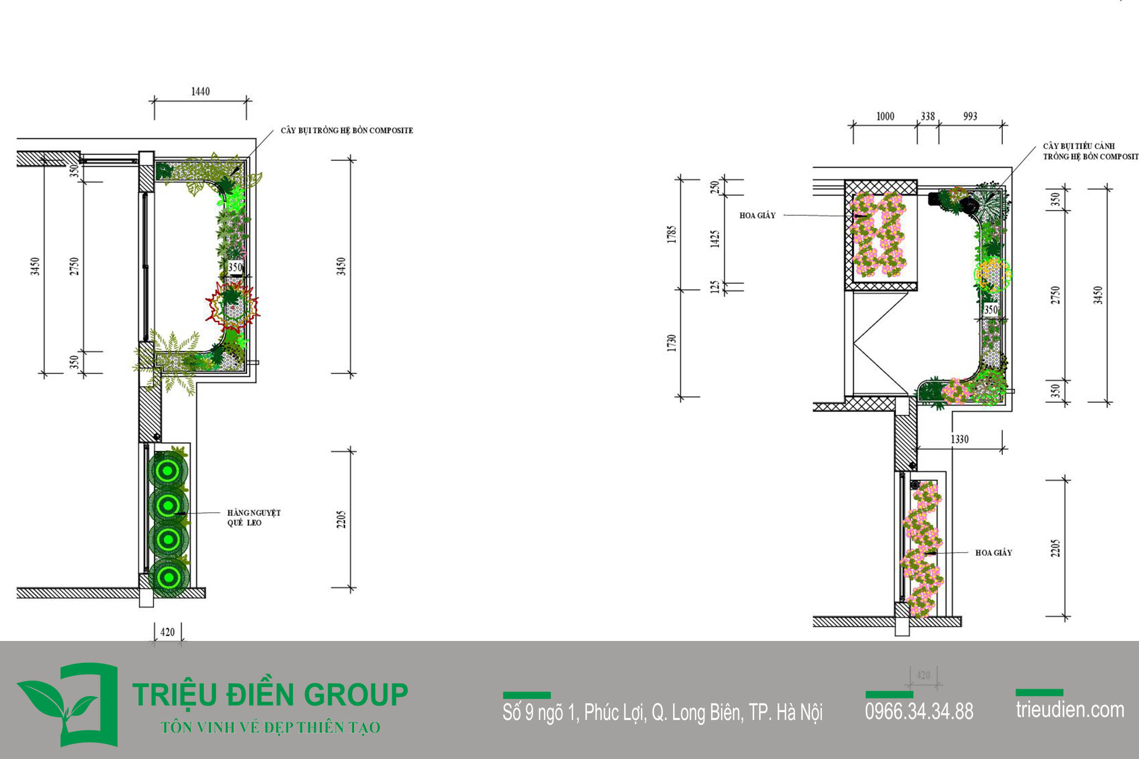 Thiết kế thi công sân vườn trọn gói tại hà nội