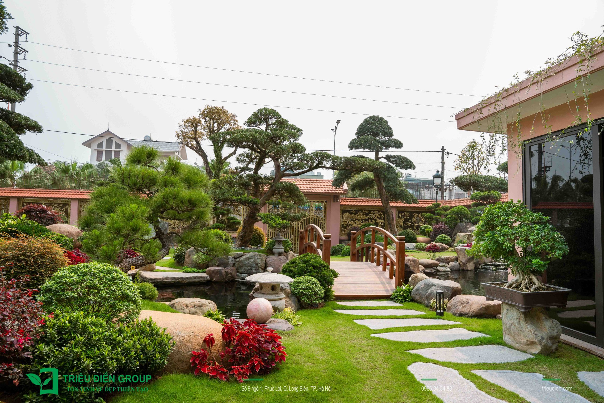 Thiết kế thi công sân vườn trọn gói tại hà nội