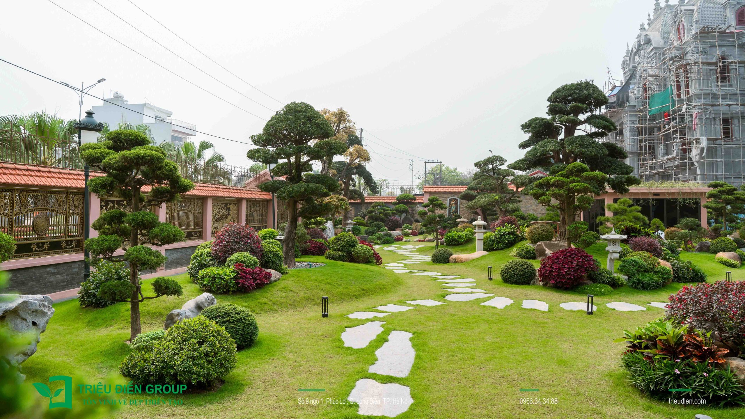 Thiết kế thi công sân vườn trọn gói tại hà nội