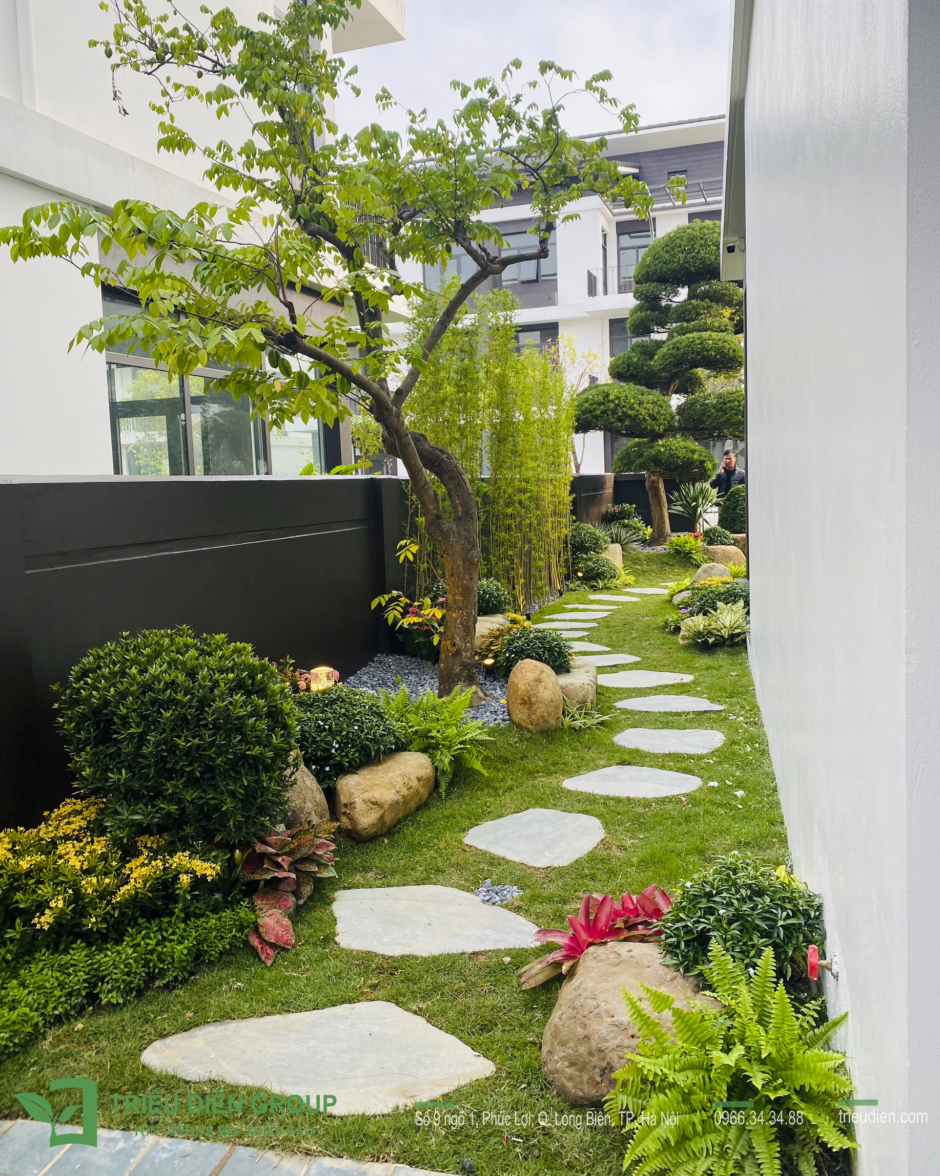 Thiết kế thi công sân vườn trọn gói tại hà nội