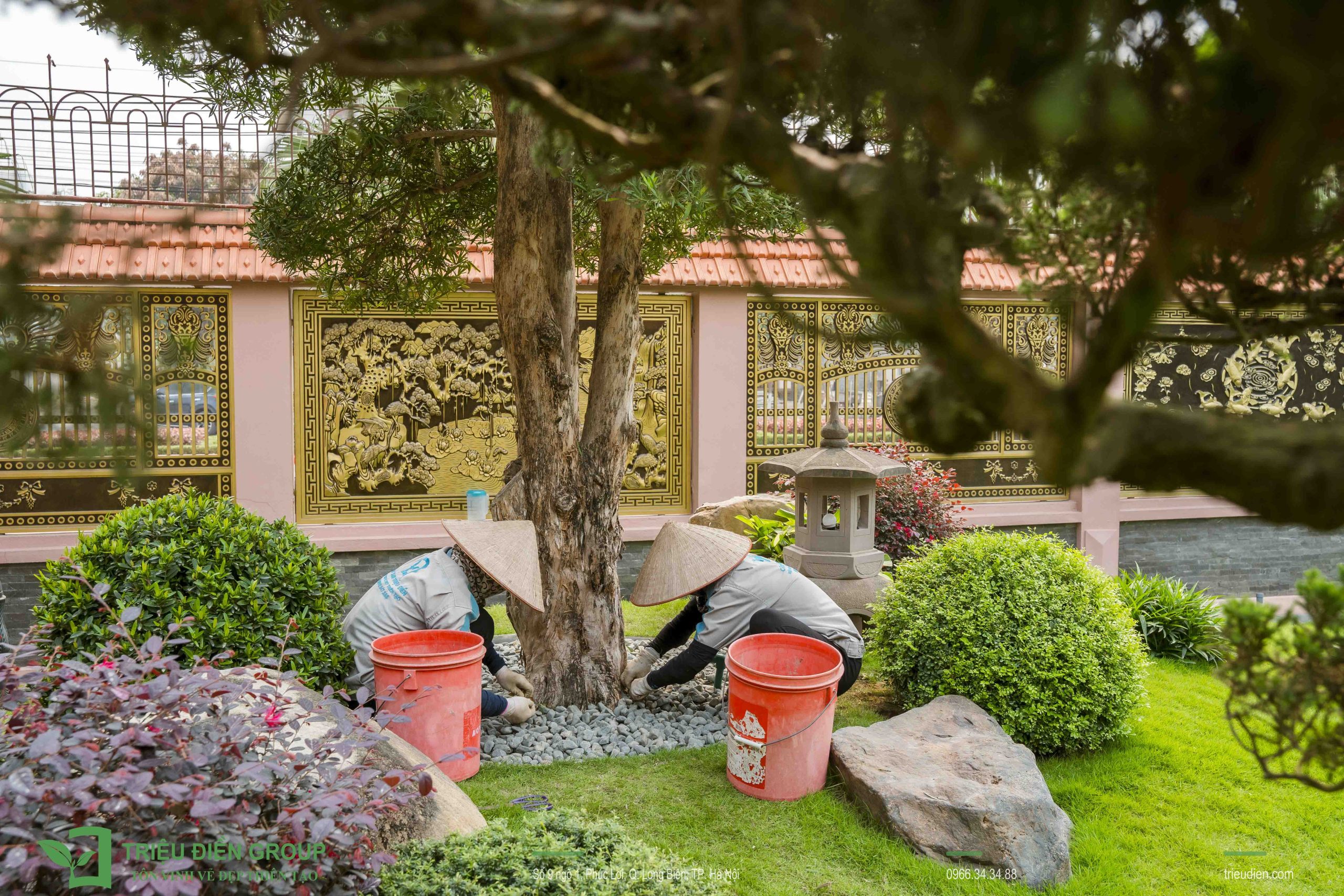 Thiết kế thi công sân vườn trọn gói tại hà nội