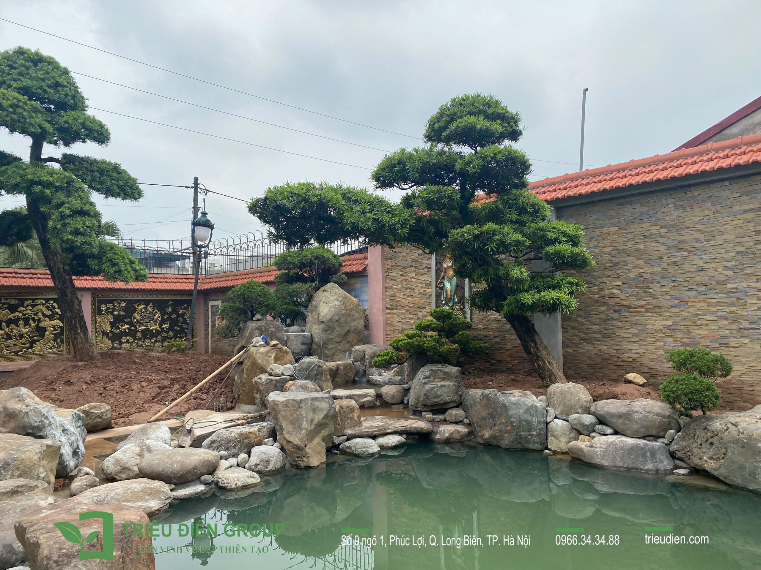 Thiết kế thi công sân vườn trọn gói tại hà nội