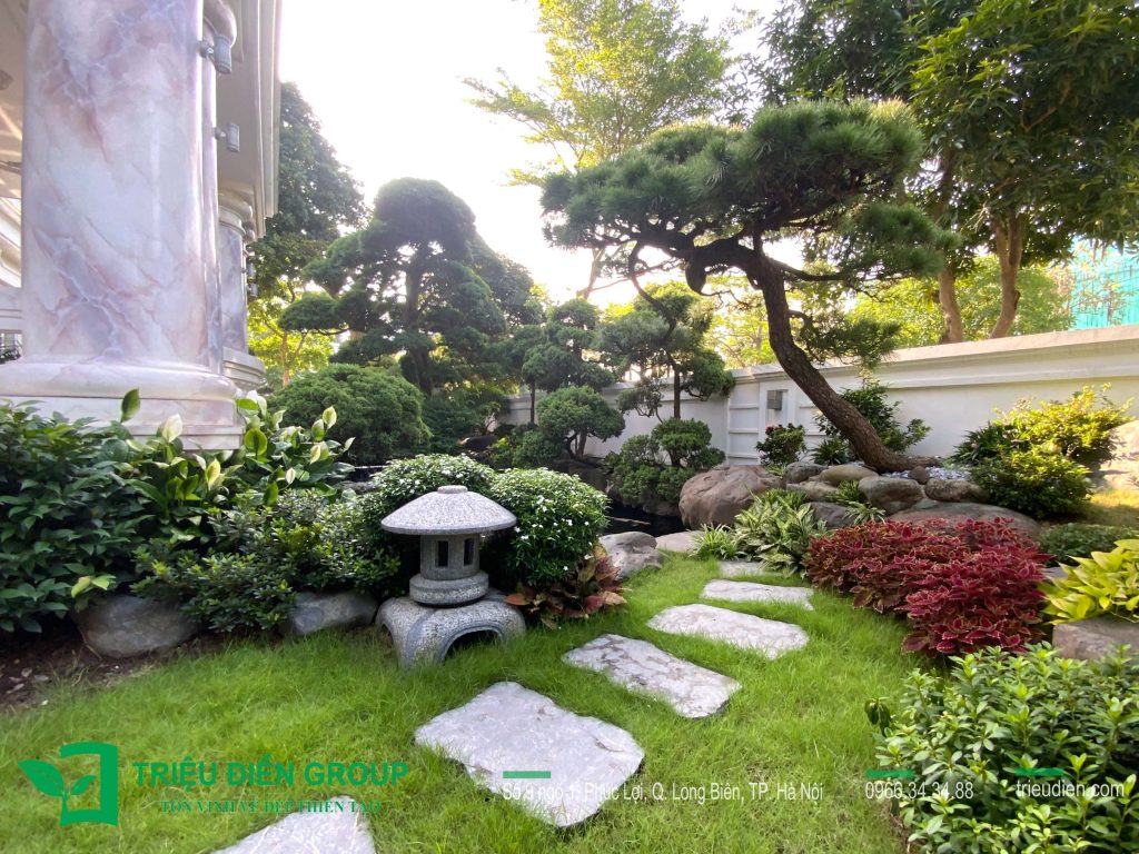 10 Mẫu Thiết Kế Thi Công Sân Vườn Biệt Thự Vinhomes 42 Thiết kế thi công sân vườn trọn gói tại hà nội