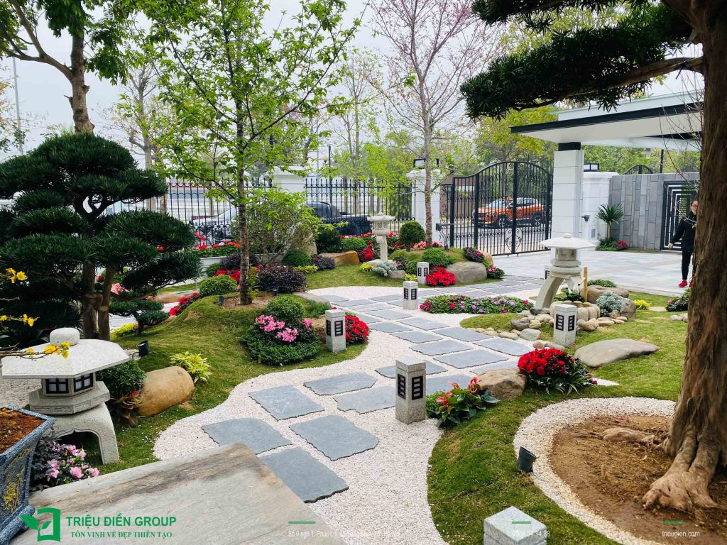 10 Mẫu Thiết Kế Thi Công Sân Vườn Biệt Thự Vinhomes 15 Thiết kế thi công sân vườn trọn gói tại hà nội