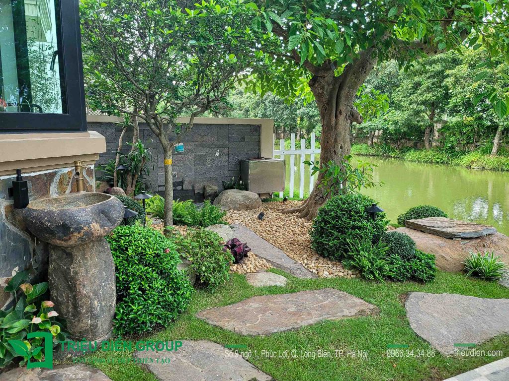 10 Mẫu Thiết Kế Thi Công Sân Vườn Biệt Thự Vinhomes 33 Thiết kế thi công sân vườn trọn gói tại hà nội