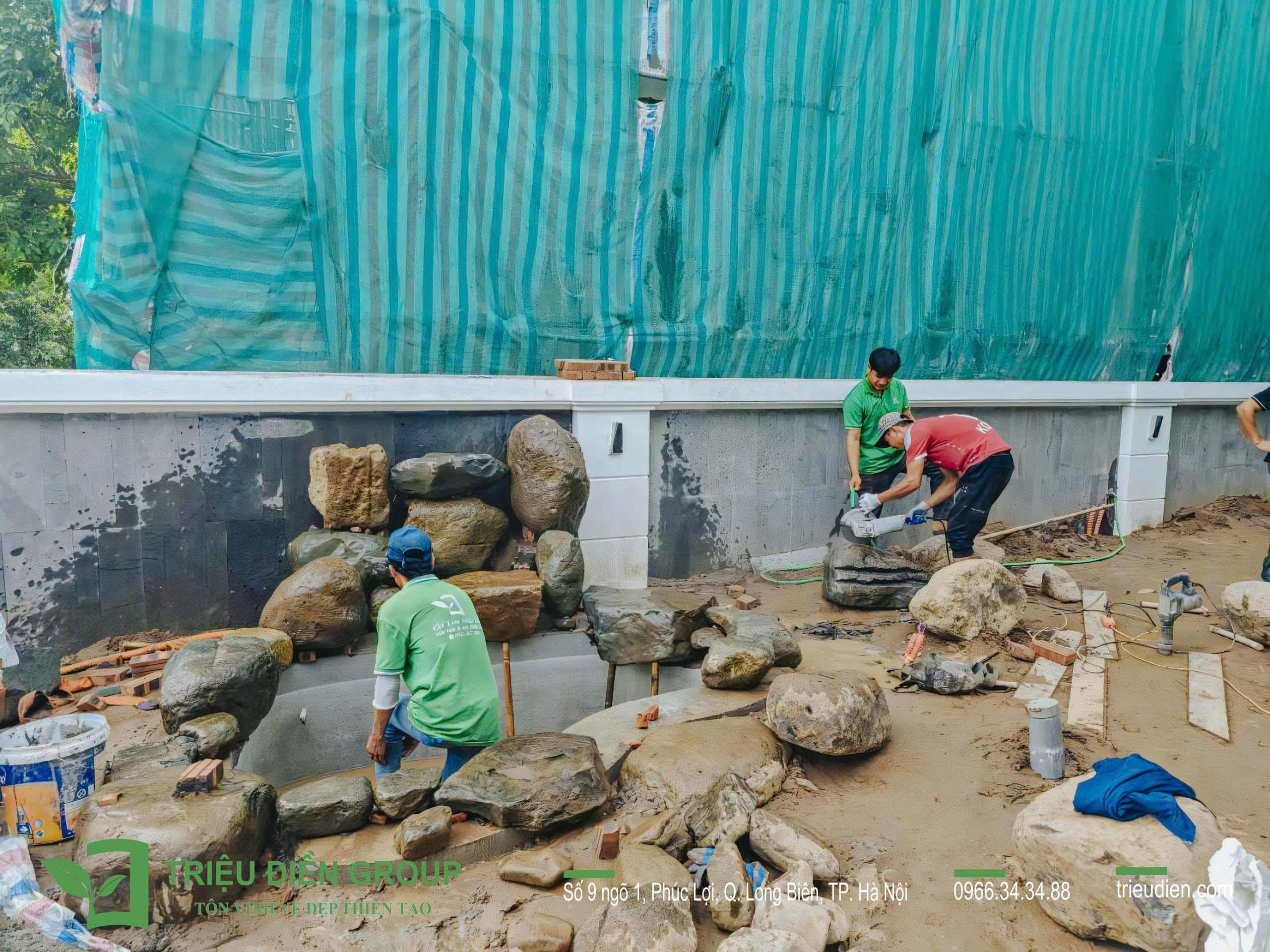 Cải Tạo Sân Vườn Biệt Thự - Không Gian Sống Mới Tại Vinhomes Riverside 9 Thiết kế thi công sân vườn trọn gói tại hà nội