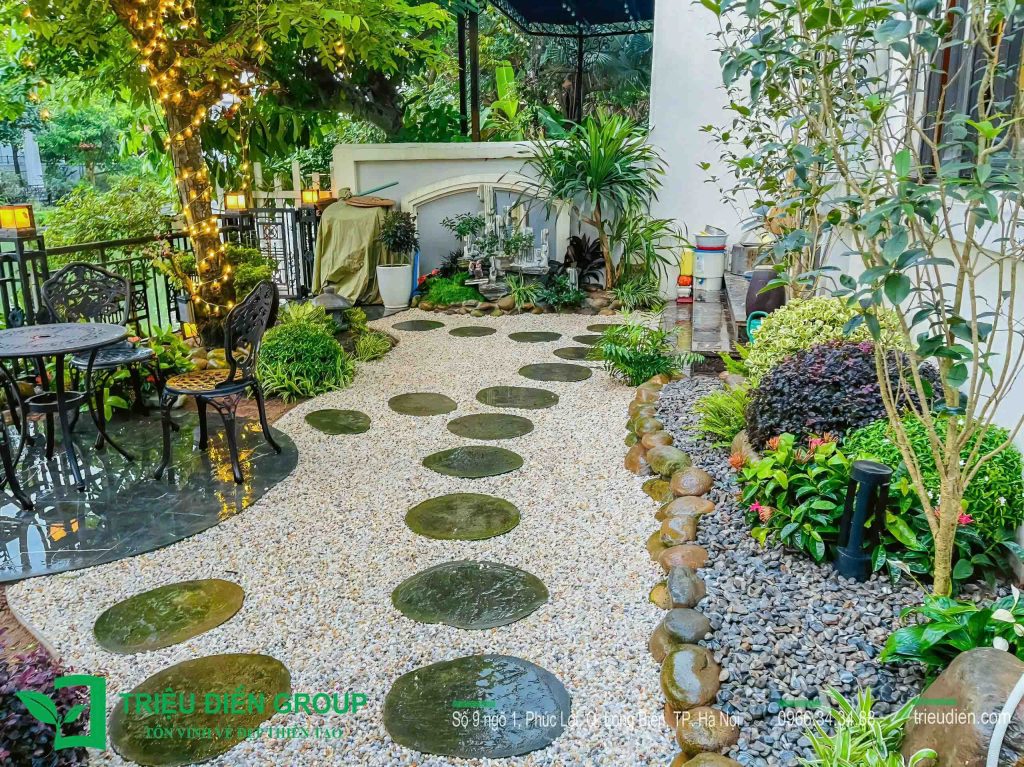 Cải Tạo Sân Vườn Biệt Thự - Không Gian Sống Mới Tại Vinhomes Riverside 10 Thiết kế thi công sân vườn trọn gói tại hà nội