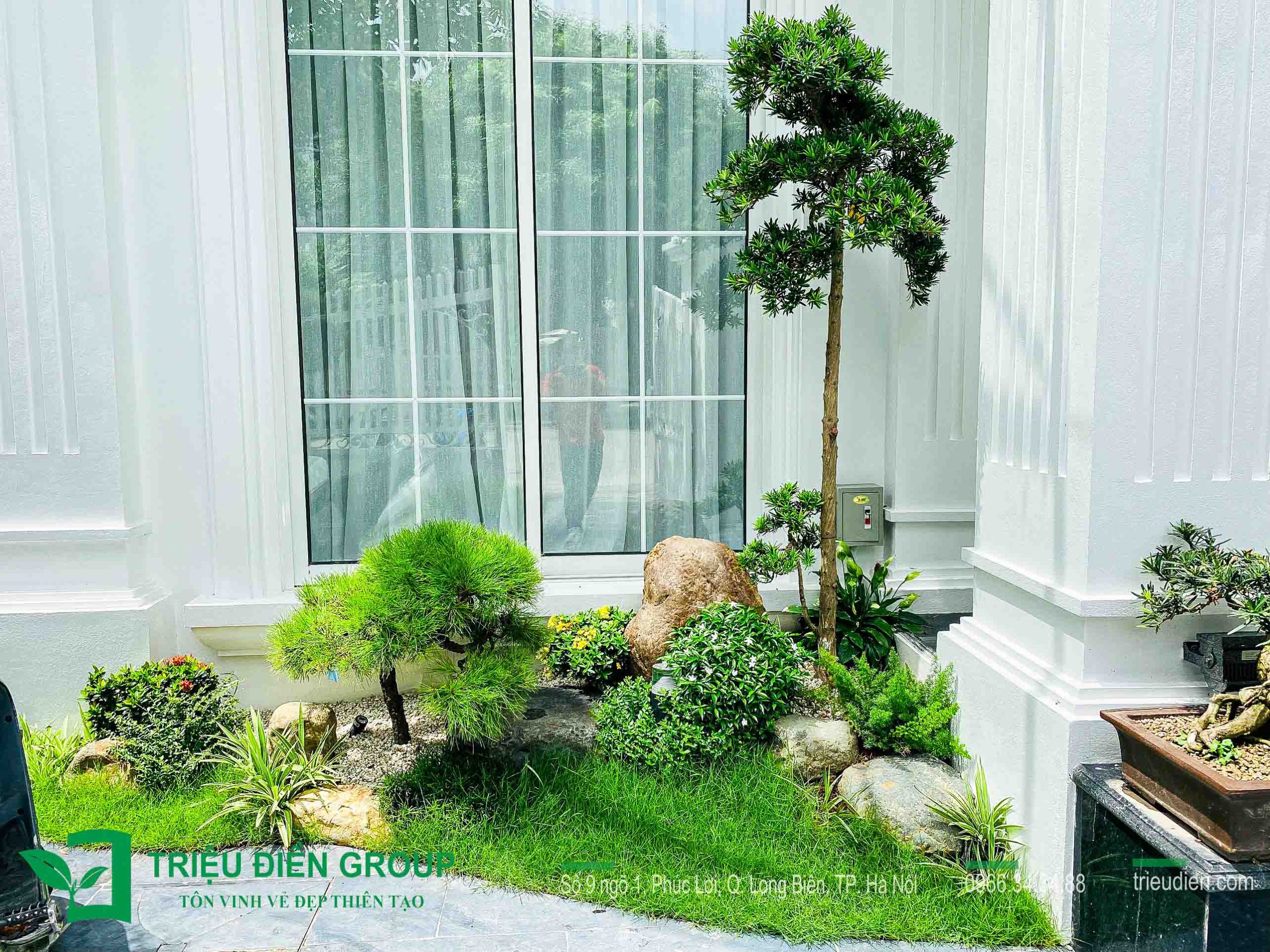 10 Mẫu Thiết Kế Thi Công Sân Vườn Biệt Thự Vinhomes 12 Thiết kế thi công sân vườn trọn gói tại hà nội
