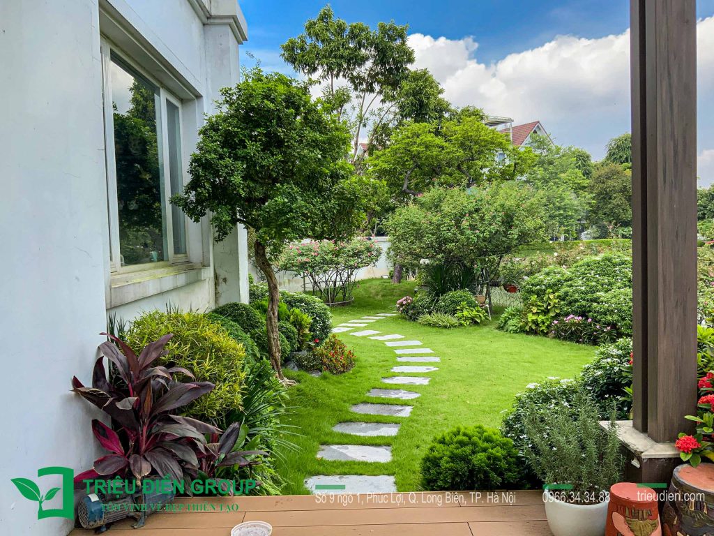10 Mẫu Thiết Kế Thi Công Sân Vườn Biệt Thự Vinhomes 21 Thiết kế thi công sân vườn trọn gói tại hà nội