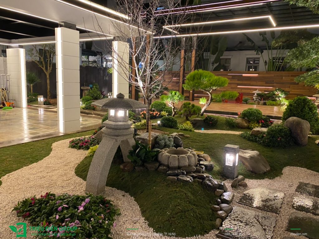 10 Mẫu Thiết Kế Thi Công Sân Vườn Biệt Thự Vinhomes 16 Thiết kế thi công sân vườn trọn gói tại hà nội