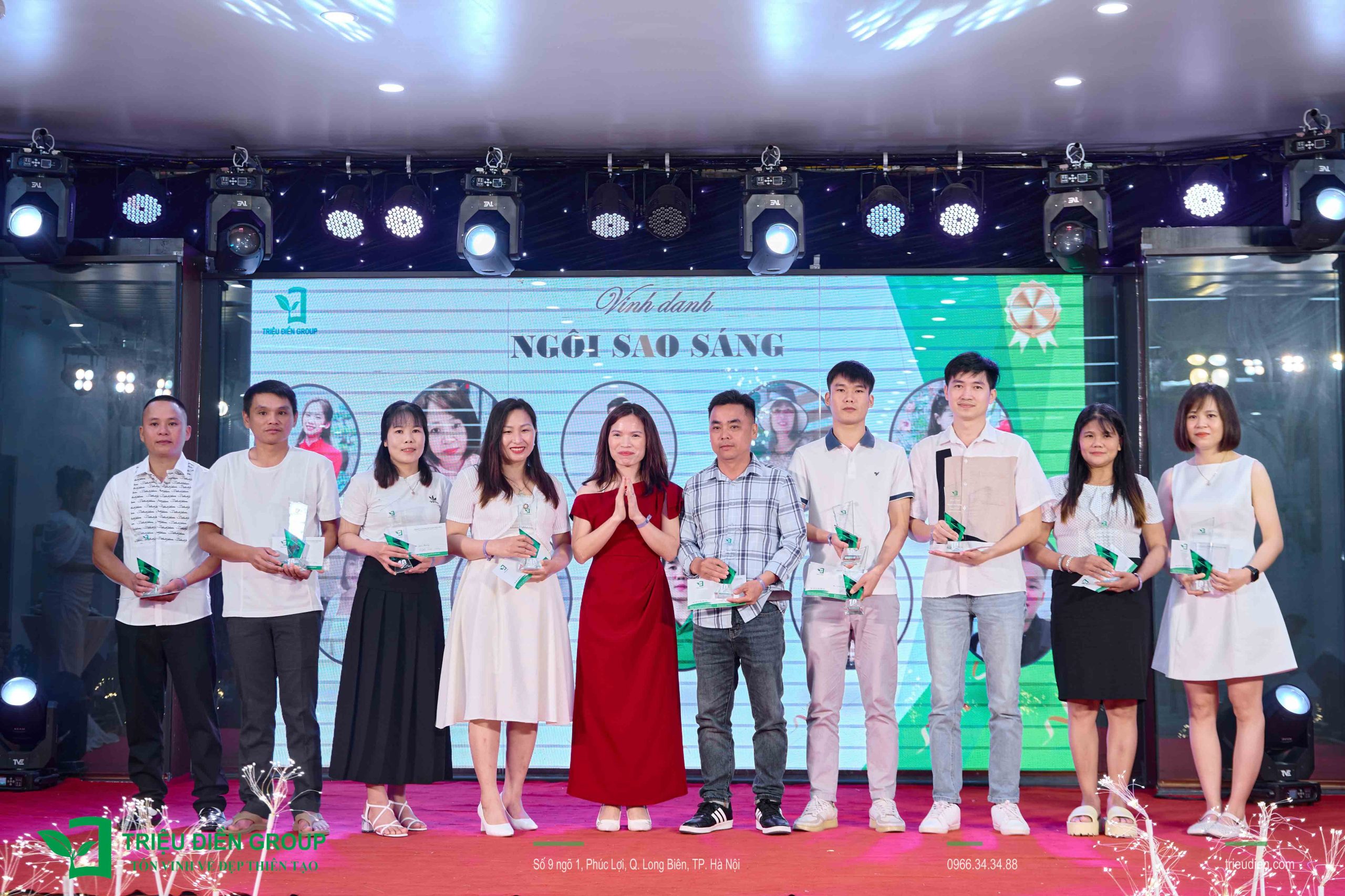 Kỷ Niệm 10 Năm Thành Lập Triệu Điền Group | Hành trình khởi đầu từ đam mê và thử thách 13 TGD Lê Thị Hoa trao KNC Vinh danh những CBNV Xuất Sắc