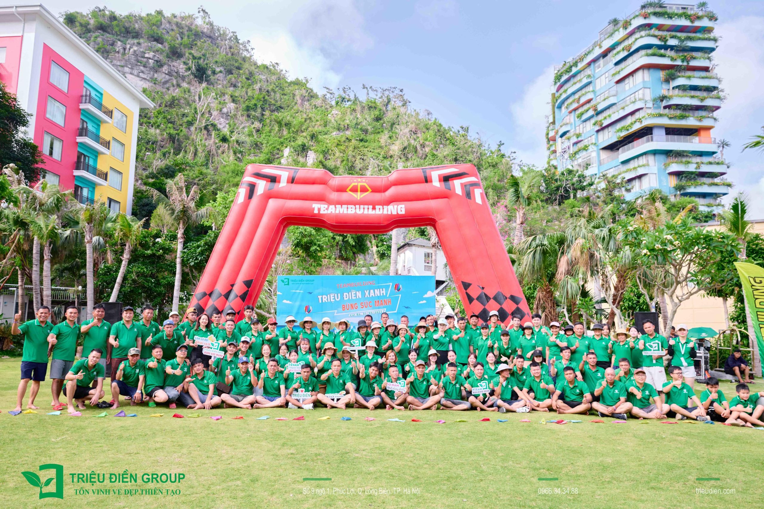 Kỷ Niệm 10 Năm Thành Lập Triệu Điền Group | Hành trình khởi đầu từ đam mê và thử thách 22 Tập thể gia đình Triệu Điền Group tham gia hoạt động gắn kết thông qua Teambuilding