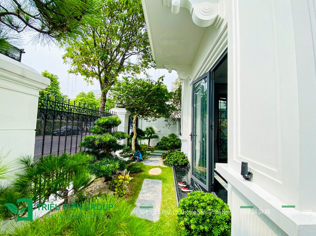 10 Mẫu Thiết Kế Thi Công Sân Vườn Biệt Thự Vinhomes 17 Thiết kế thi công sân vườn trọn gói tại hà nội
