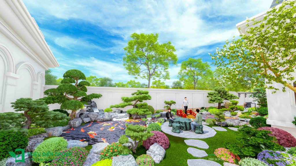 Chi Phí Thiết Kế Sân Vườn Biệt Thự Bao Nhiêu? Tư Vấn & Báo Giá Mới Nhất 10 Thiết kế thi công sân vườn trọn gói tại hà nội