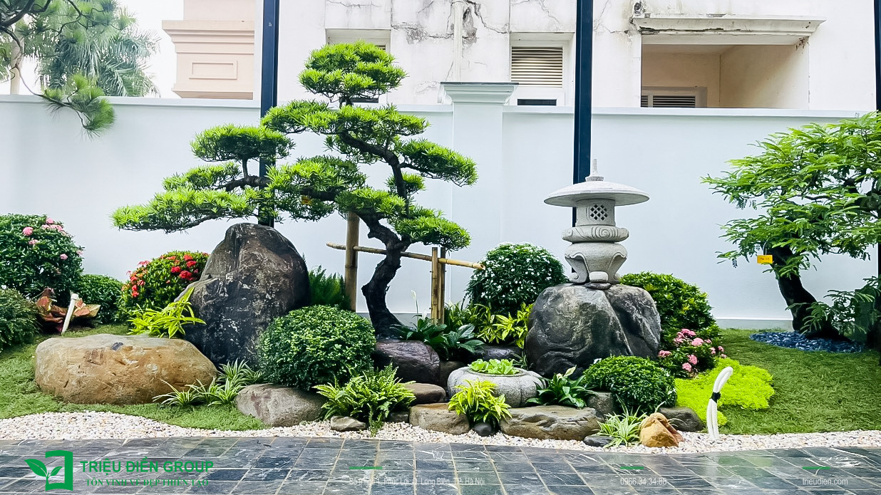 50+ Mẫu Thi Công Sân Vườn Đẹp – Tối Ưu Chi Phí, Dẫn Đầu Xu Hướng 2025 5 Thiết kế thông minh trên diện tích nhỏ, tích hợp tiểu cảnh nước, ánh sáng và vật liệu thô mộc tinh tế.