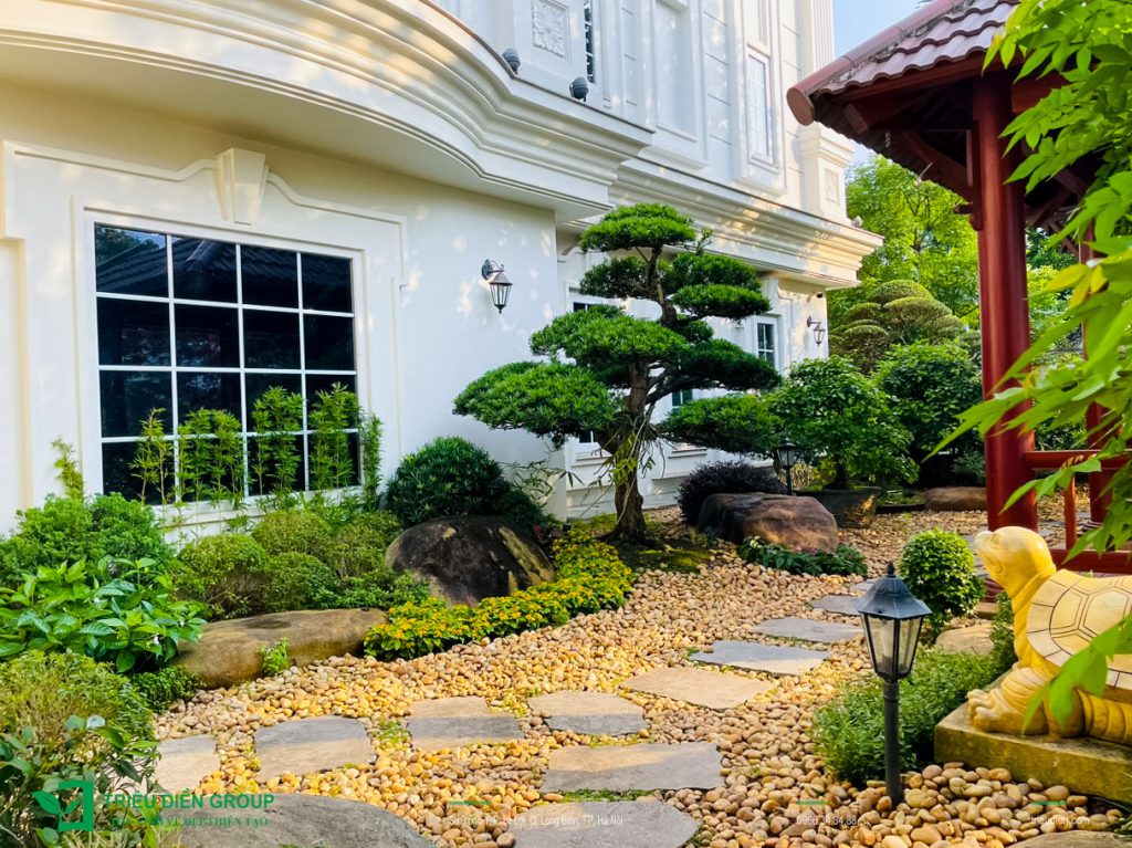 Cải Tạo Sân Vườn Biệt Thự - Không Gian Sống Mới Tại Vinhomes Riverside 14 Thiết kế thi công sân vườn trọn gói tại hà nội