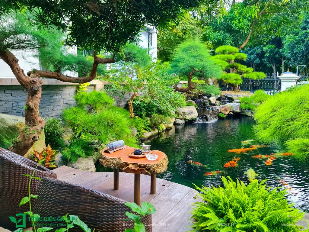 Cải Tạo Sân Vườn Biệt Thự - Không Gian Sống Mới Tại Vinhomes Riverside 12 Thiết kế thi công sân vườn trọn gói tại hà nội