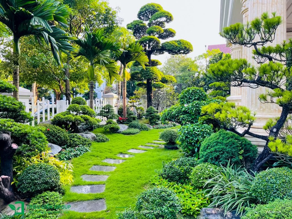 Cải Tạo Sân Vườn Biệt Thự - Không Gian Sống Mới Tại Vinhomes Riverside 11 Thiết kế thi công sân vườn trọn gói tại hà nội