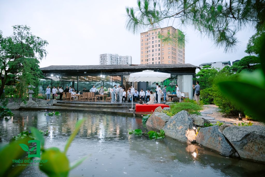 Khu vườn Nhật Kyoumu-Tei chính thức ra mắt – Lời tri ân sâu sắc từ Tập đoàn Triệu Điền 6 Thiết kế thi công sân vườn trọn gói tại hà nội