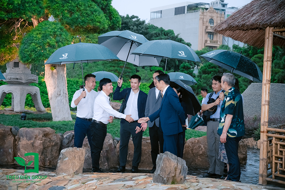 Khu vườn Nhật Kyoumu-Tei chính thức ra mắt – Lời tri ân sâu sắc từ Tập đoàn Triệu Điền 7 Thiết kế thi công sân vườn trọn gói tại hà nội