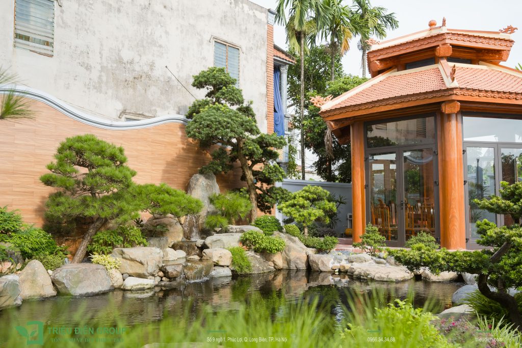 Nghệ thuật chọn Vật liệu trong Thiết kế vườn Nhật: Vẻ đẹp đến từ sự tinh giản 7 Thiết kế thi công sân vườn trọn gói tại hà nội