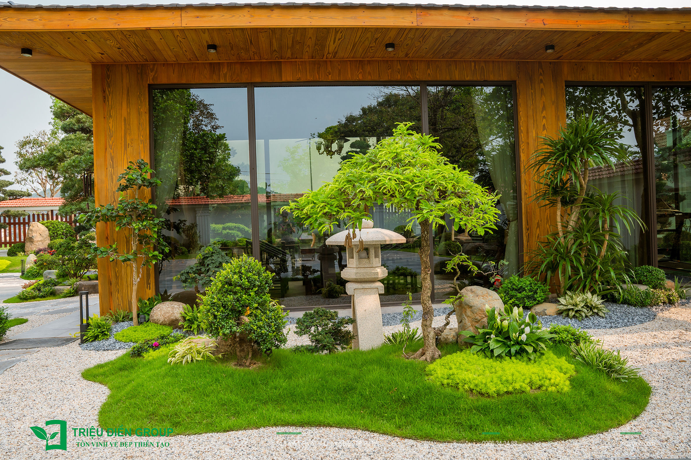 Nghệ thuật chọn Vật liệu trong Thiết kế vườn Nhật: Vẻ đẹp đến từ sự tinh giản