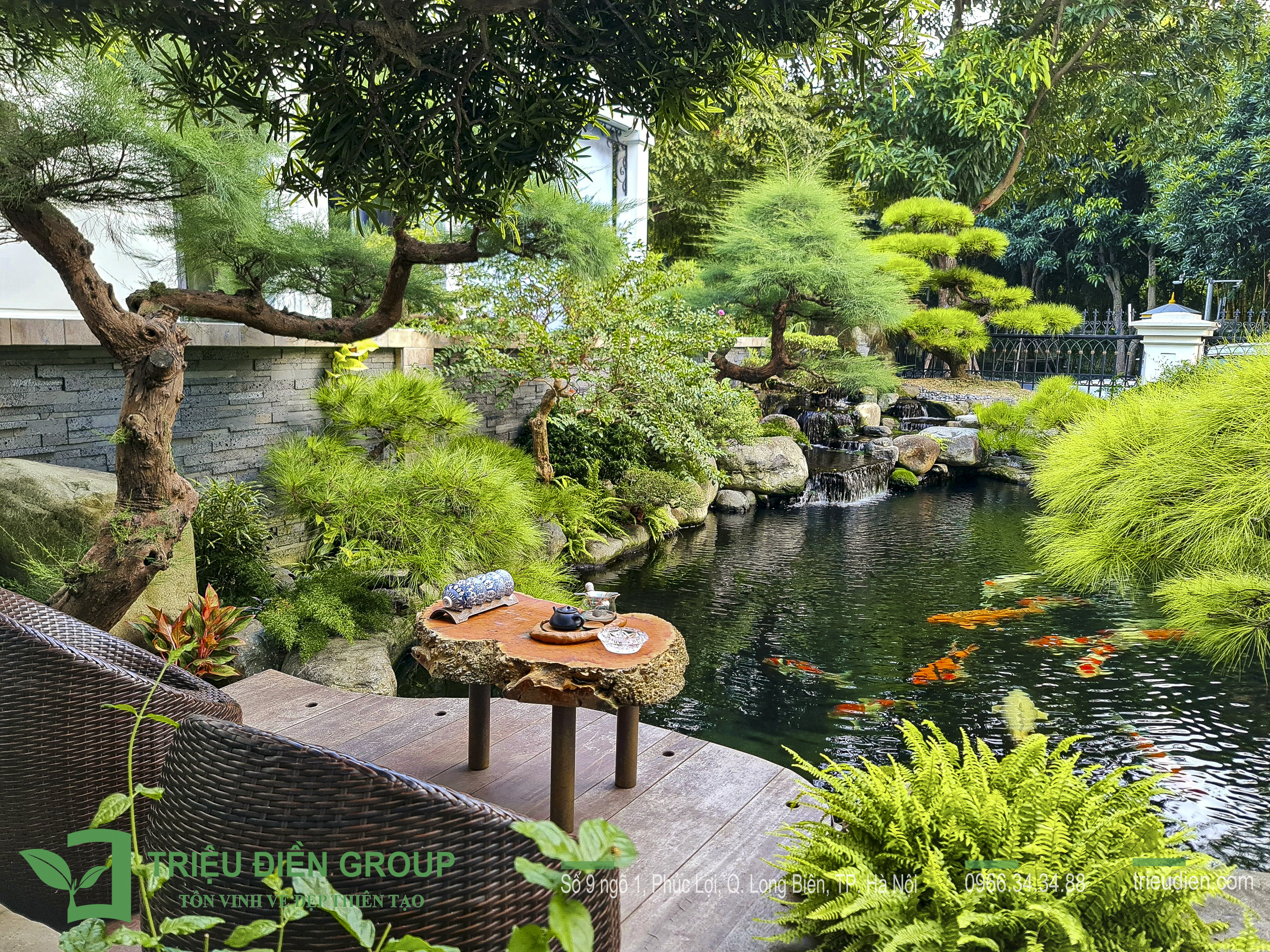 Thiết kế và thi công cảnh quan sân vườn Nhật – Hành trình hiện thực hóa không gian sống mơ ước