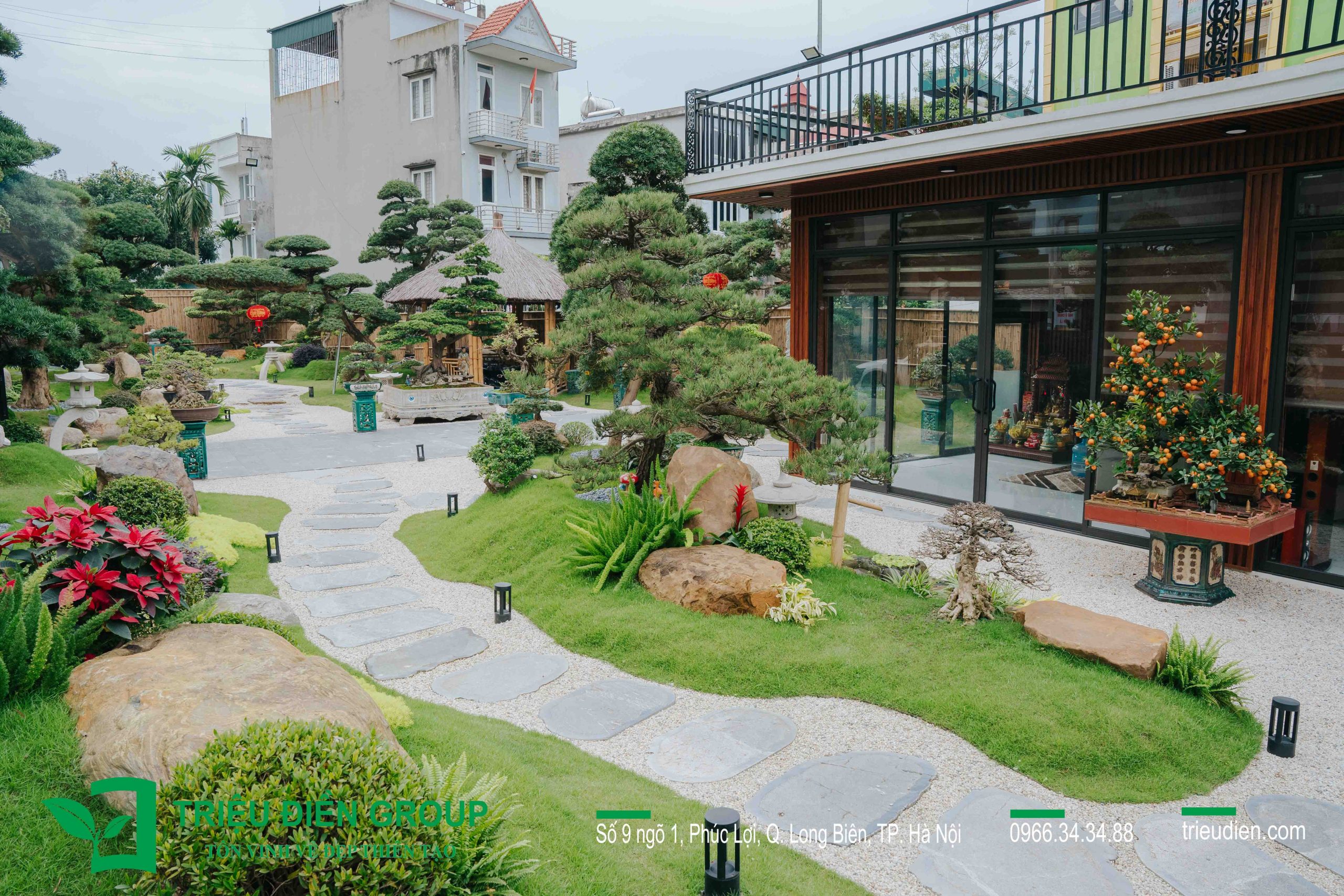 Tiểu cảnh sân vườn Nhật Bản - Những nét đặc trưng ấn tượng nhất 3 Thiết kế thi công sân vườn trọn gói tại hà nội