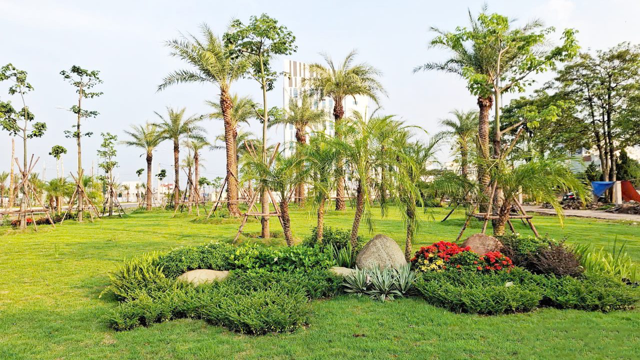 Công trình cảnh quan tại Nghĩa trang Liệt sĩ Phường Liêm Chính, Thành Phố Phủ Lý, Tỉnh Ninh Bình