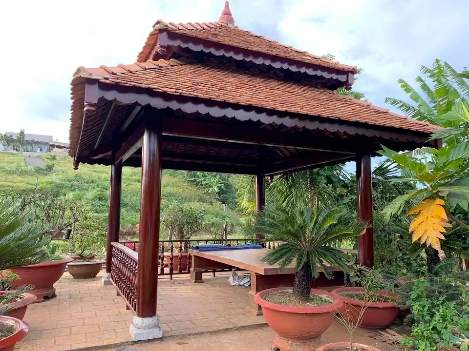 TOP 50+ Mẫu mái chòi sân vườn đẹp 2025 - Không gian nghỉ dưỡng lý tưởng 19 Thiết kế thi công sân vườn trọn gói tại hà nội
