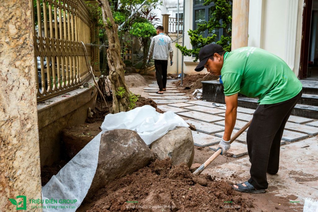 Thi công sân vườn trọn gói 2025 - Đẹp, chuẩn phong thủy, tiết kiệm chi phí 5 Thiết kế thi công sân vườn trọn gói tại hà nội