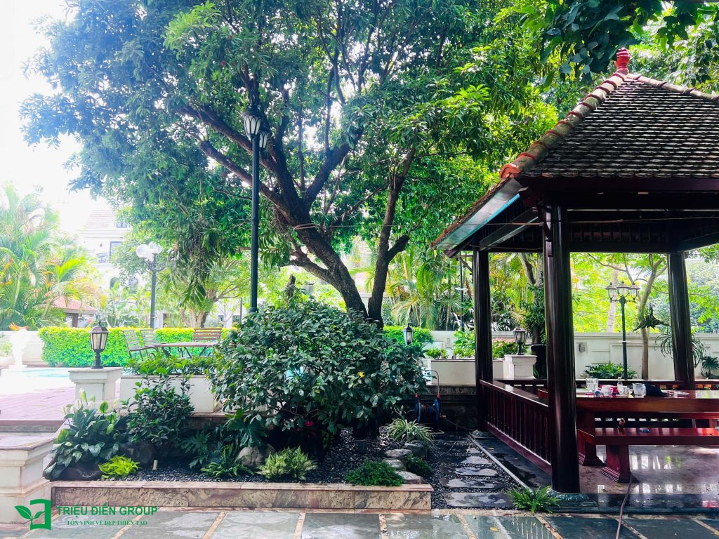 TOP 50+ Mẫu mái chòi sân vườn đẹp 2025 - Không gian nghỉ dưỡng lý tưởng 5 Thiết kế thi công sân vườn trọn gói tại hà nội