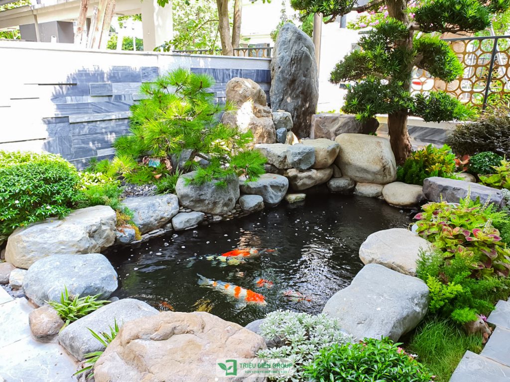 Những mẫu thiết kế tiểu cảnh sân vườn nhỏ đẹp giúp ngôi nhà luôn tươi mới và hài hòa 8 Thiết kế thi công sân vườn trọn gói tại hà nội