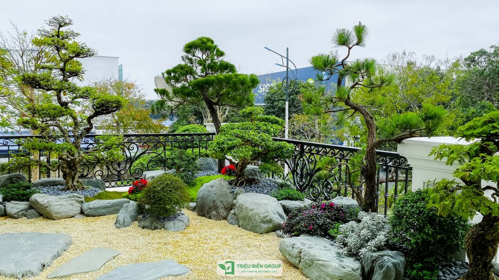 Gợi ý thiết kế ban công sân vườn nhỏ đẹp, tinh tế và đầy cảm hứng 4 Thiết kế thi công sân vườn trọn gói tại hà nội