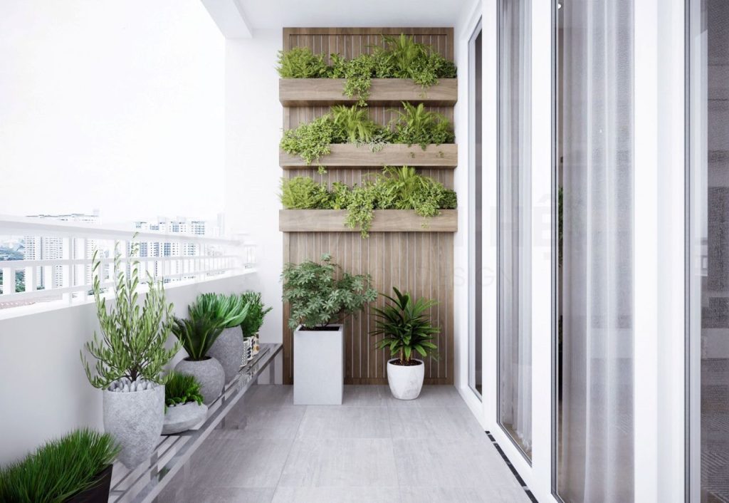 Gợi ý thiết kế ban công sân vườn nhỏ đẹp, tinh tế và đầy cảm hứng 11 Thiết kế thi công sân vườn trọn gói tại hà nội