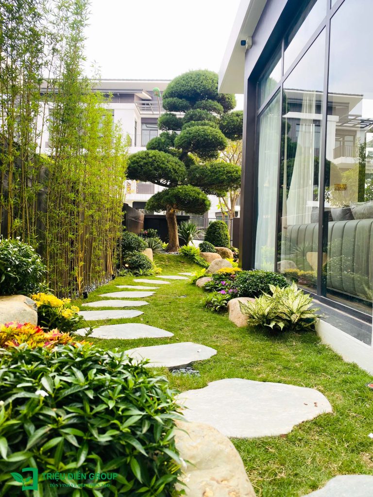 Thiết kế biệt thự sân vườn đẹp tại Charm Villas – Sống trọn cùng thiên nhiên 9 Thiết kế thi công sân vườn trọn gói tại hà nội