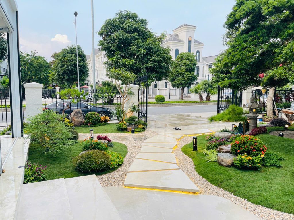 50+ Mẫu cải tạo sân vườn biệt thự đẹp và ấn tượng nhất hiện nay 12 Thiết kế thi công sân vườn trọn gói tại hà nội