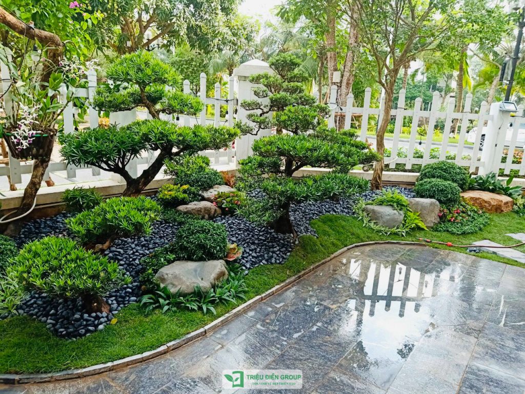 Sân vườn đẹp tại Hải Phòng – Ý tưởng thiết kế phù hợp khí hậu và phong cách sống 5 Thiết kế thi công sân vườn trọn gói tại hà nội