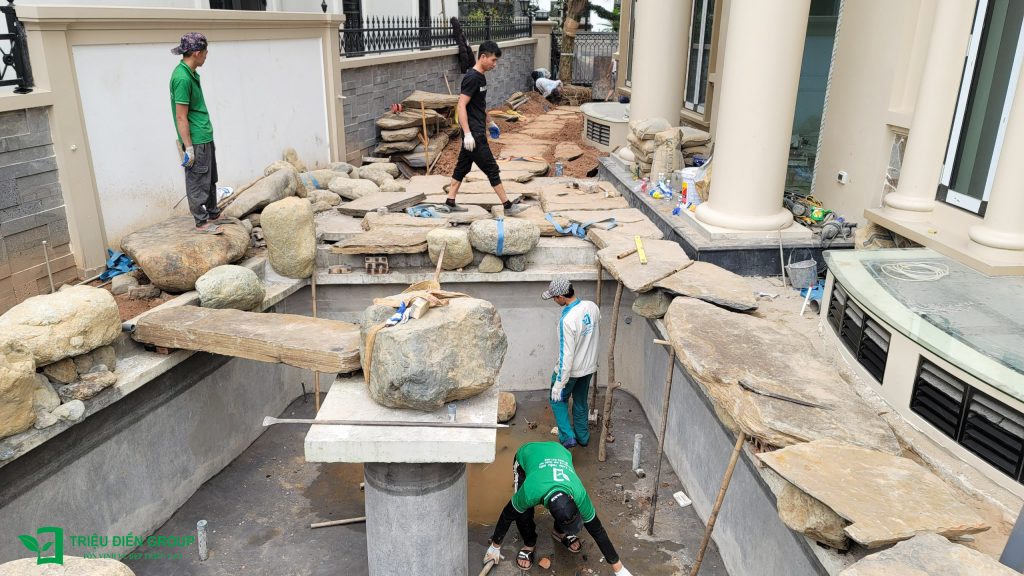 Thiết kế thi công sân vườn trọn gói tại hà nội