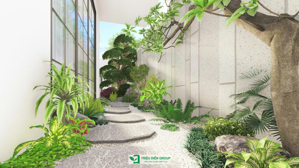 Sân vườn đẹp tại Hải Phòng – Ý tưởng thiết kế phù hợp khí hậu và phong cách sống 14 Thiết kế thi công sân vườn trọn gói tại hà nội