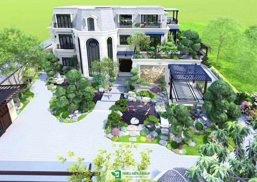 Sân vườn đẹp tại Hải Phòng – Ý tưởng thiết kế phù hợp khí hậu và phong cách sống 12 Thiết kế thi công sân vườn trọn gói tại hà nội
