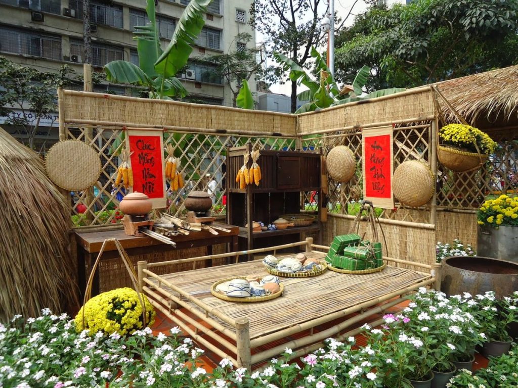 5 Phong cách trang trí sân vườn ngày Tết xu hướng 2026 2 Thiết kế thi công sân vườn trọn gói tại hà nội