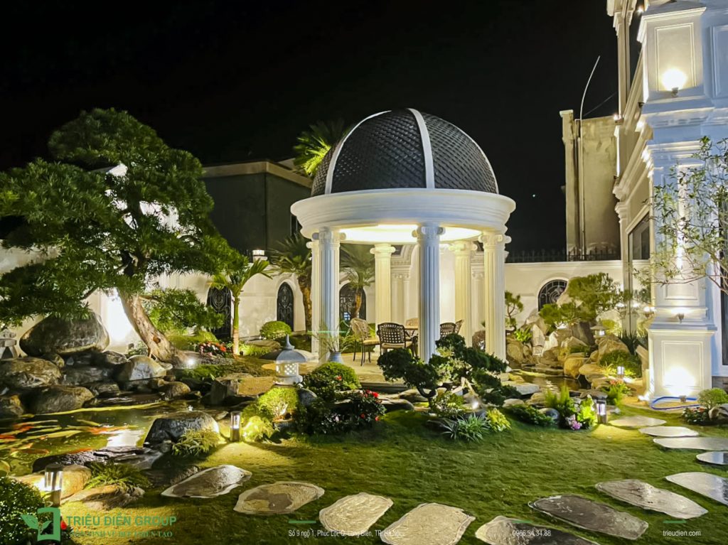 Thiết kế thi công sân vườn trọn gói tại hà nội