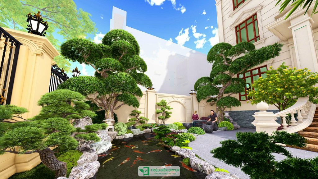 Thi công sân vườn tại T.P Hồ Chí Minh trọn gói - Báo giá chi tiết 2026 11 Thiết kế thi công sân vườn trọn gói tại hà nội