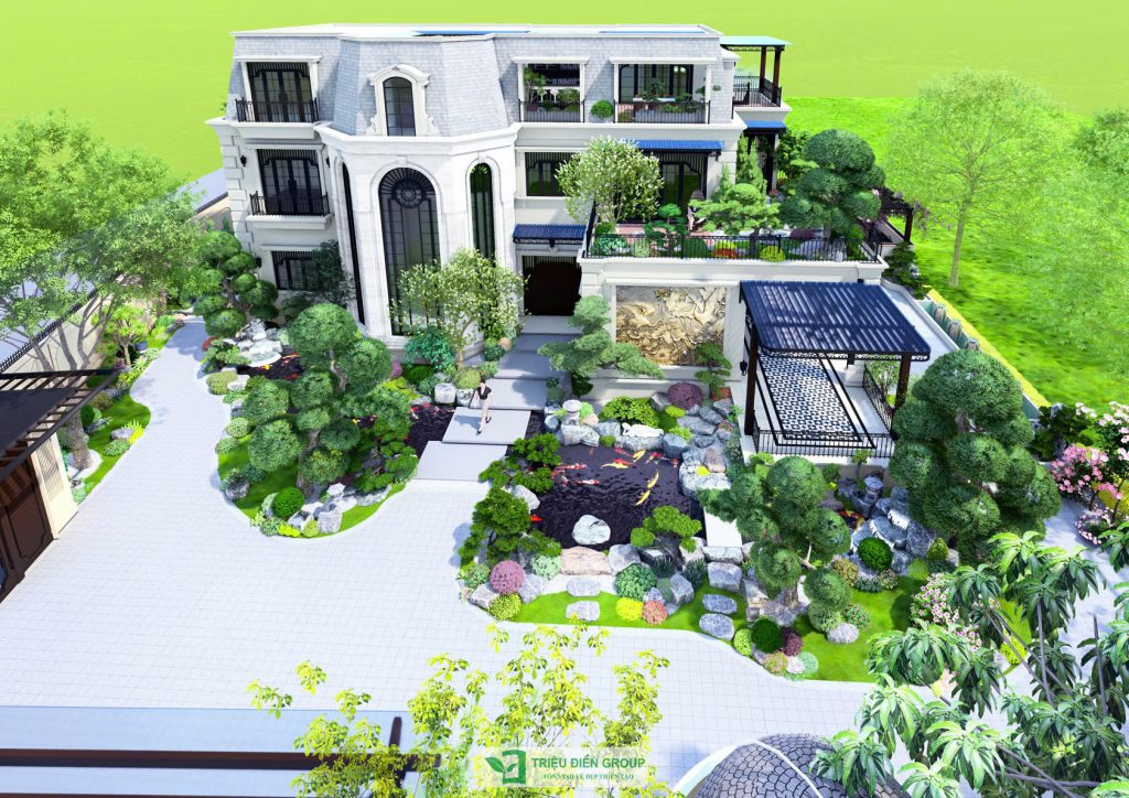 Thi công sân vườn tại T.P Hồ Chí Minh trọn gói - Báo giá chi tiết 2026 12 Thiết kế thi công sân vườn trọn gói tại hà nội