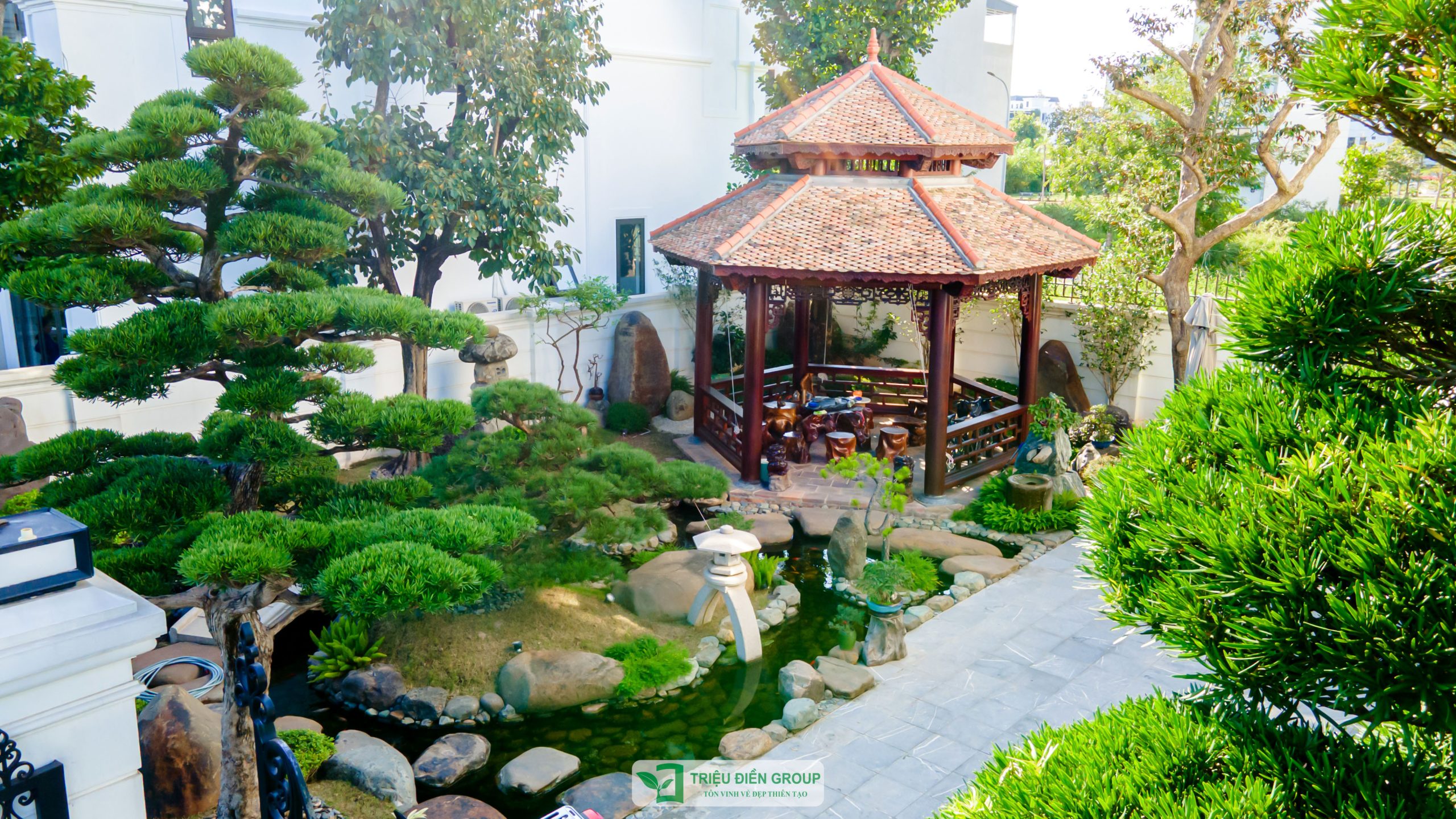 Thiết kế sân vườn biệt thự tại Bắc Giang – Không gian sân vườn cao cấp cho phong cách sống thượng lưu 3 Image 3