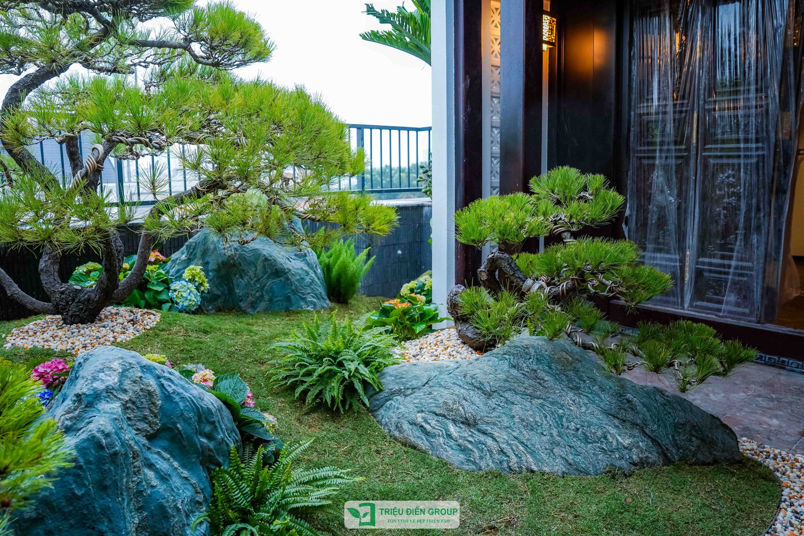 Đá xanh Nhật Bản – Vẻ đẹp tự nhiên cho cảnh quan sân vườn