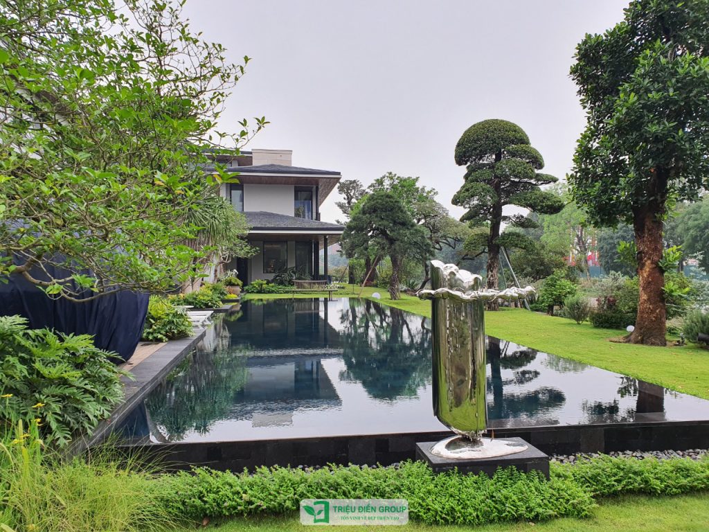 Giải pháp thiết kế sân vườn biệt thự đẹp tại Ecopark – Tinh tế, hiện đại và khác biệt 3 Thiết kế thi công sân vườn trọn gói tại hà nội